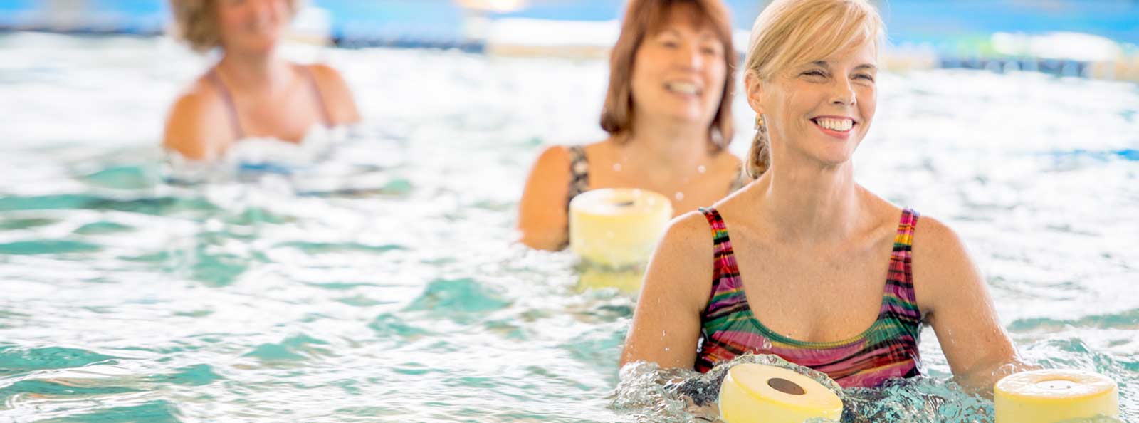 Fitnesskurse im Wasser in Köln-Nord, Köln-Longerich am Heilig Geist-Krankenhaus.