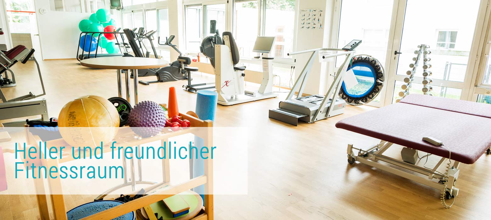 Fitnessstudio Köln-Longerich, Köln-Nord, freundlicher Fitnessraum bei ProPhysio Köln